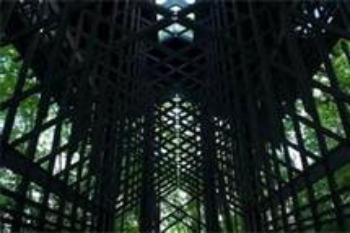 Thorncrown Chapel Early Evening